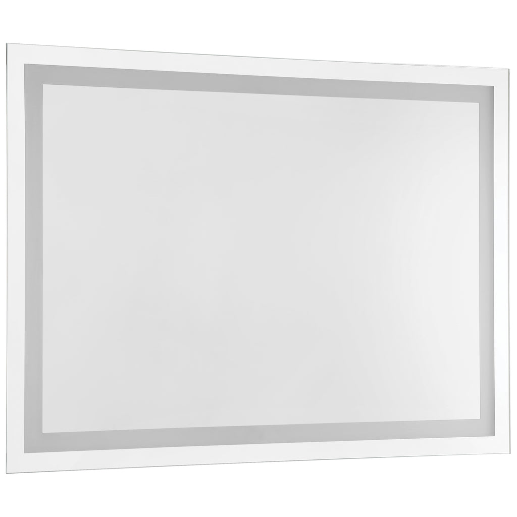 The Peninsula 36x48 LED Mirror by Access Lighting features a rectangular design with a thin, light gray border around the edge, shown against a white background.