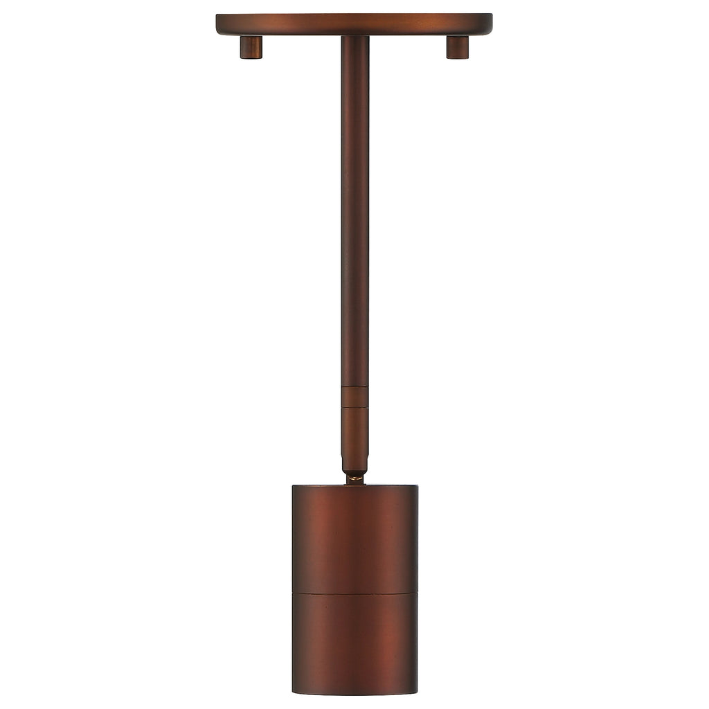 Cafe Dual Mount 1 Light LED Wall or Ceiling Spotlight, Bronze
