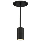 Cafe Dual Mount 1 Light LED Wall or Ceiling Spotlight, Matte Black