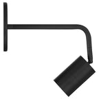 Cafe Dual Mount 1 Light LED Wall or Ceiling Spotlight, Matte Black