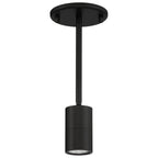 Cafe Dual Mount 1 Light LED Wall or Ceiling Spotlight, Matte Black