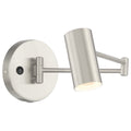 Austin LED Reading Light, Brushed Steel