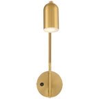 Lizbo LED Reading Light, Antique Brushed Brass