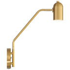 Lizbo LED Reading Light, Antique Brushed Brass