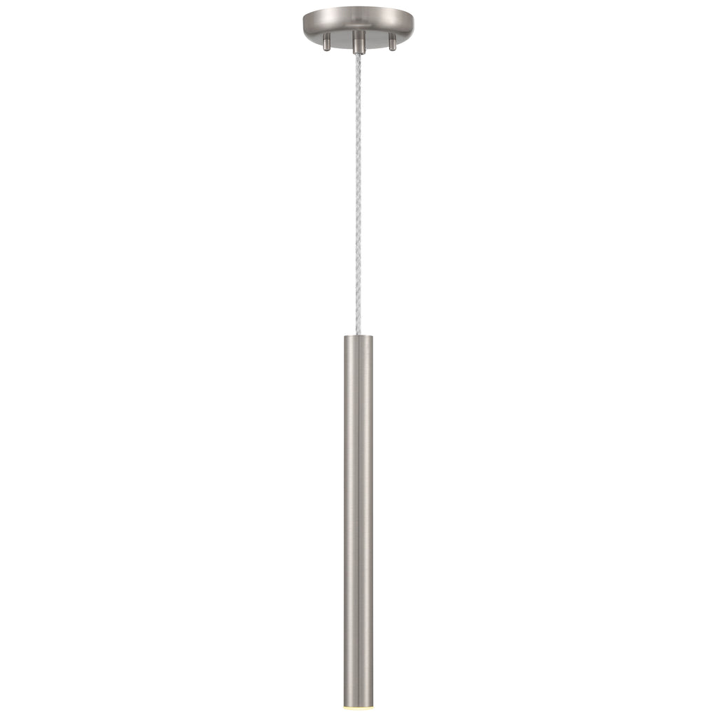 Pipeline LED Pendant, Brushed Steel
