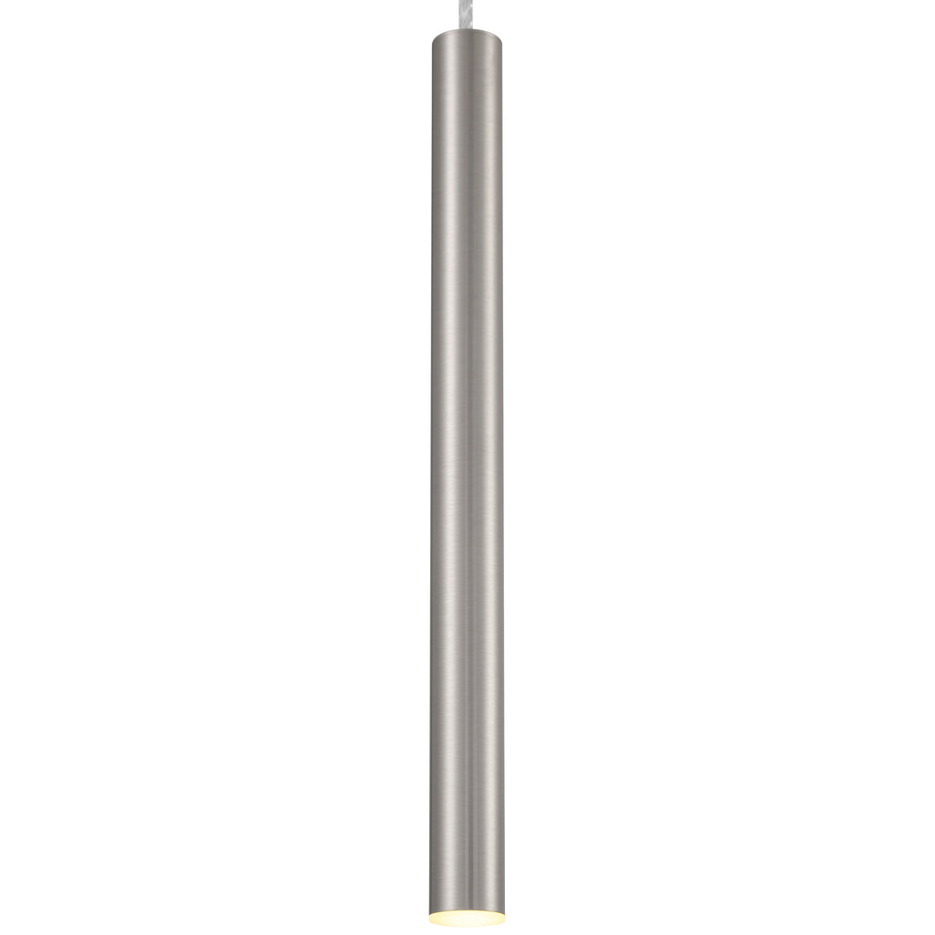 Pipeline LED Pendant, Brushed Steel