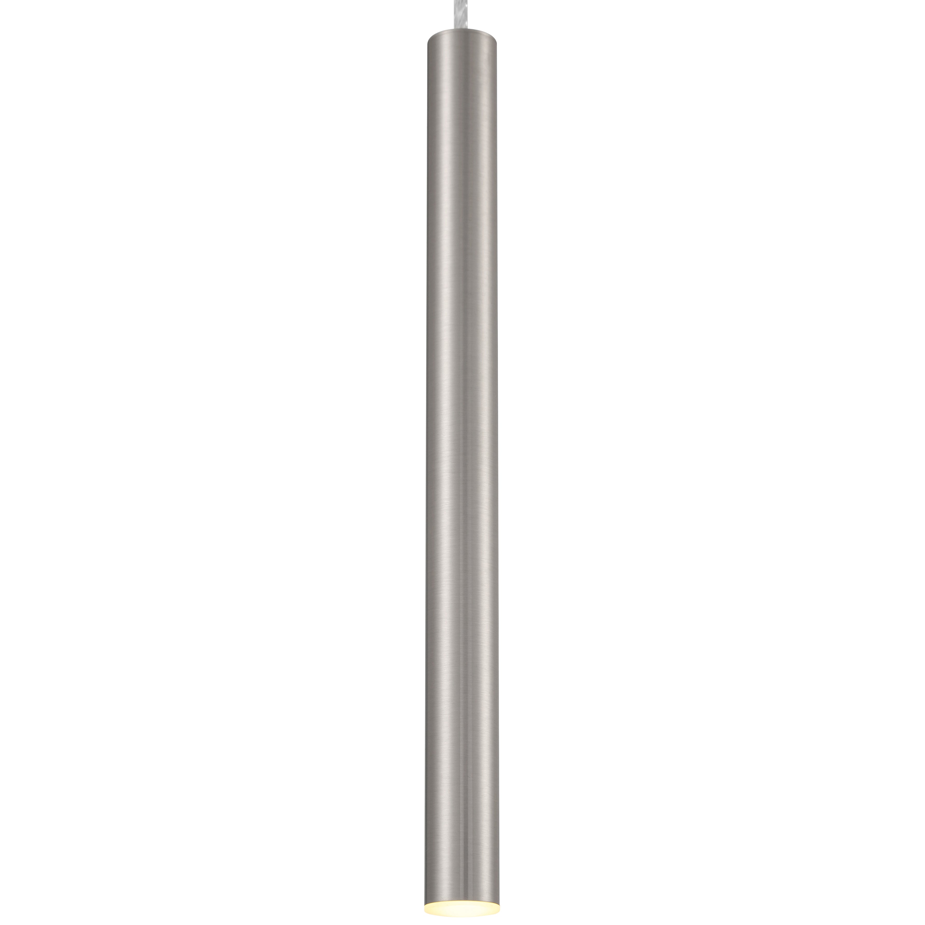 Pipeline LED Pendant, Brushed Steel