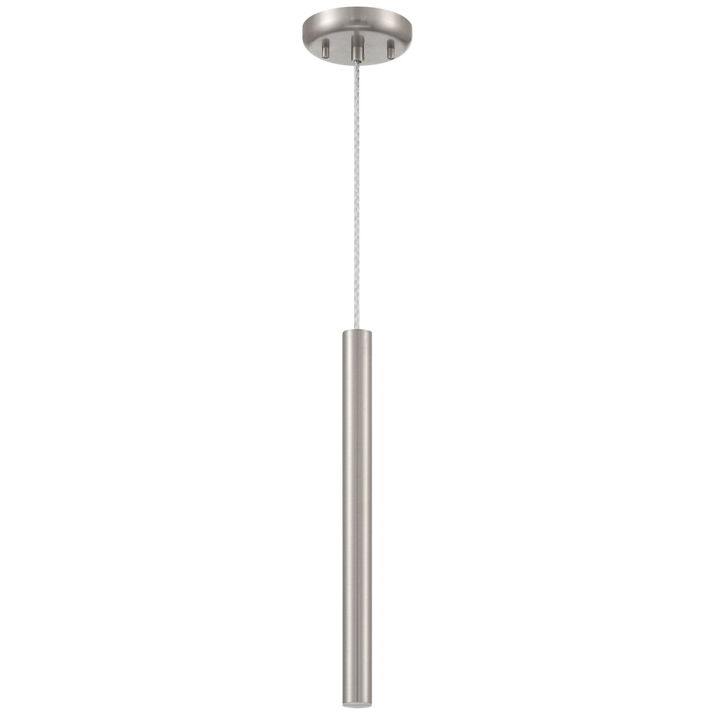 Pipeline LED Pendant, Brushed Steel