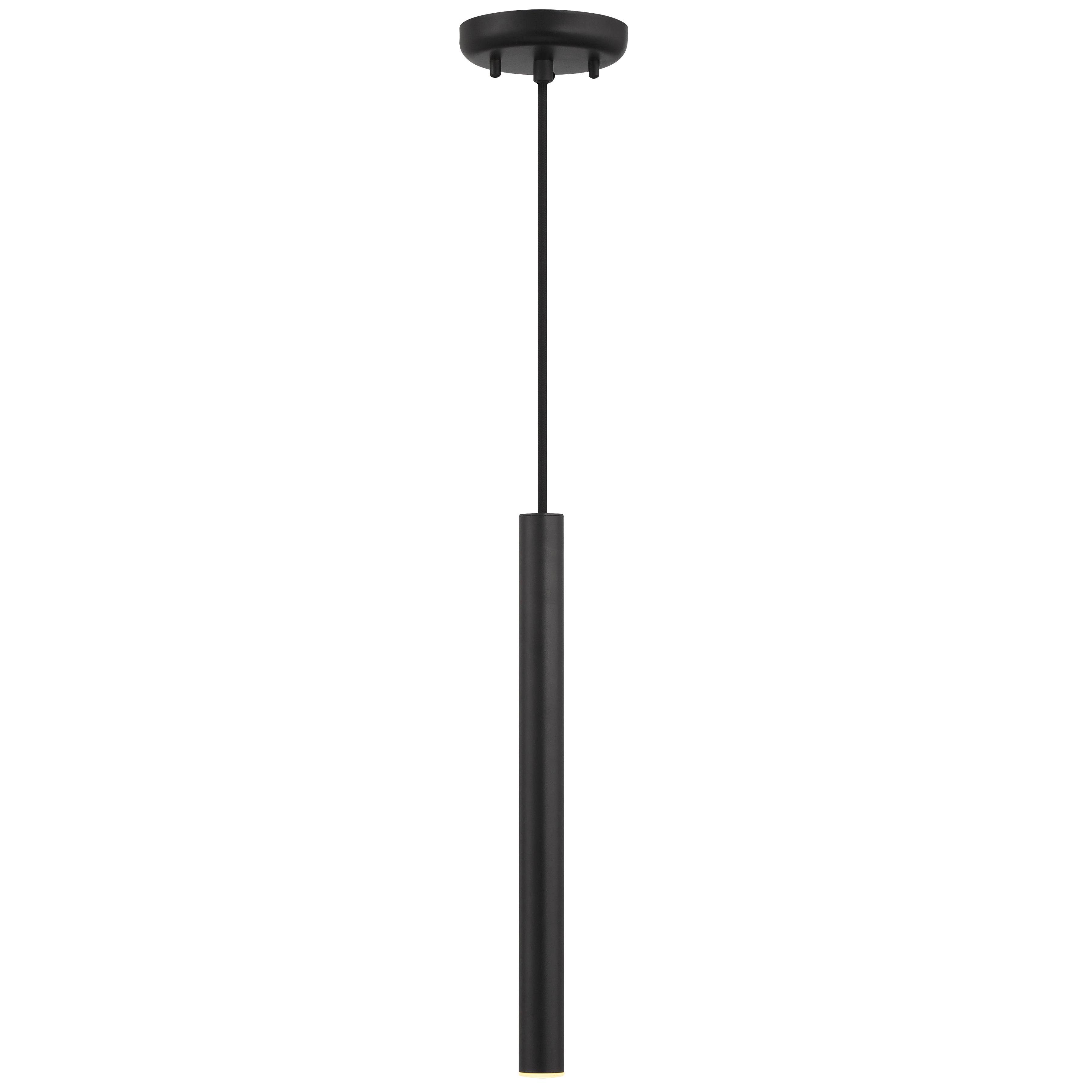 Pipeline LED Pendant, Matte Black