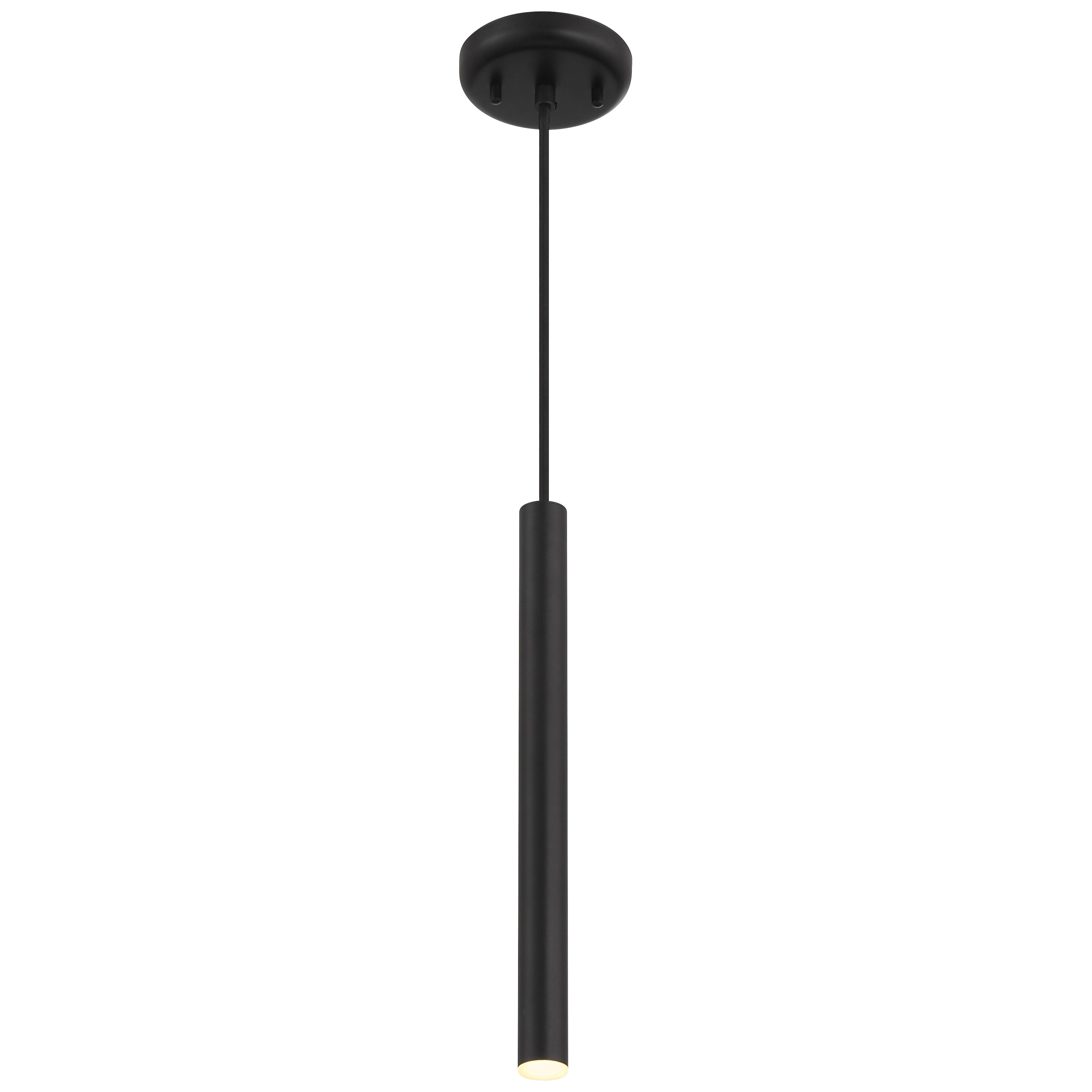Pipeline LED Pendant, Matte Black