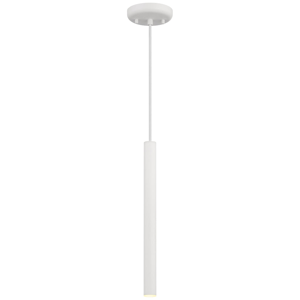 Pipeline LED Pendant, Matte White