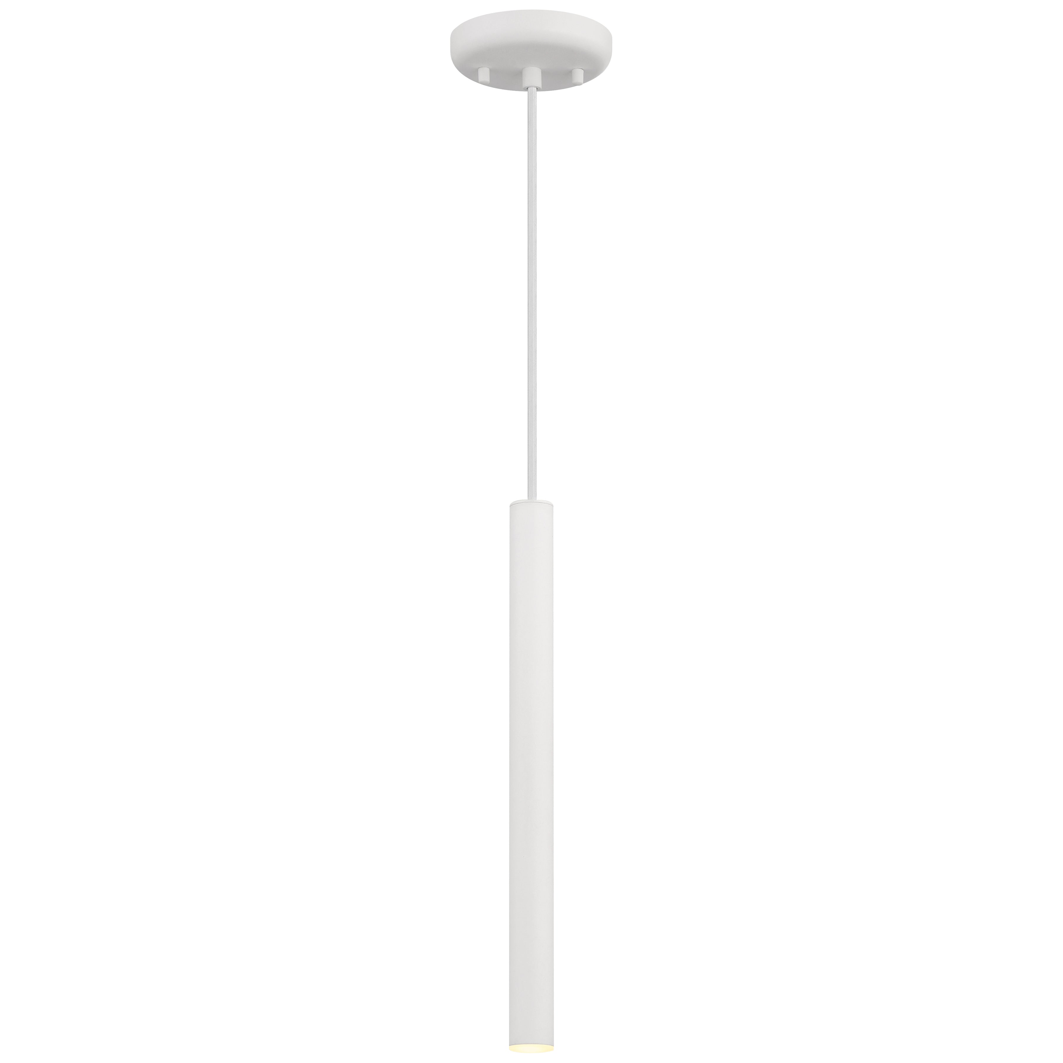 Pipeline LED Pendant, Matte White