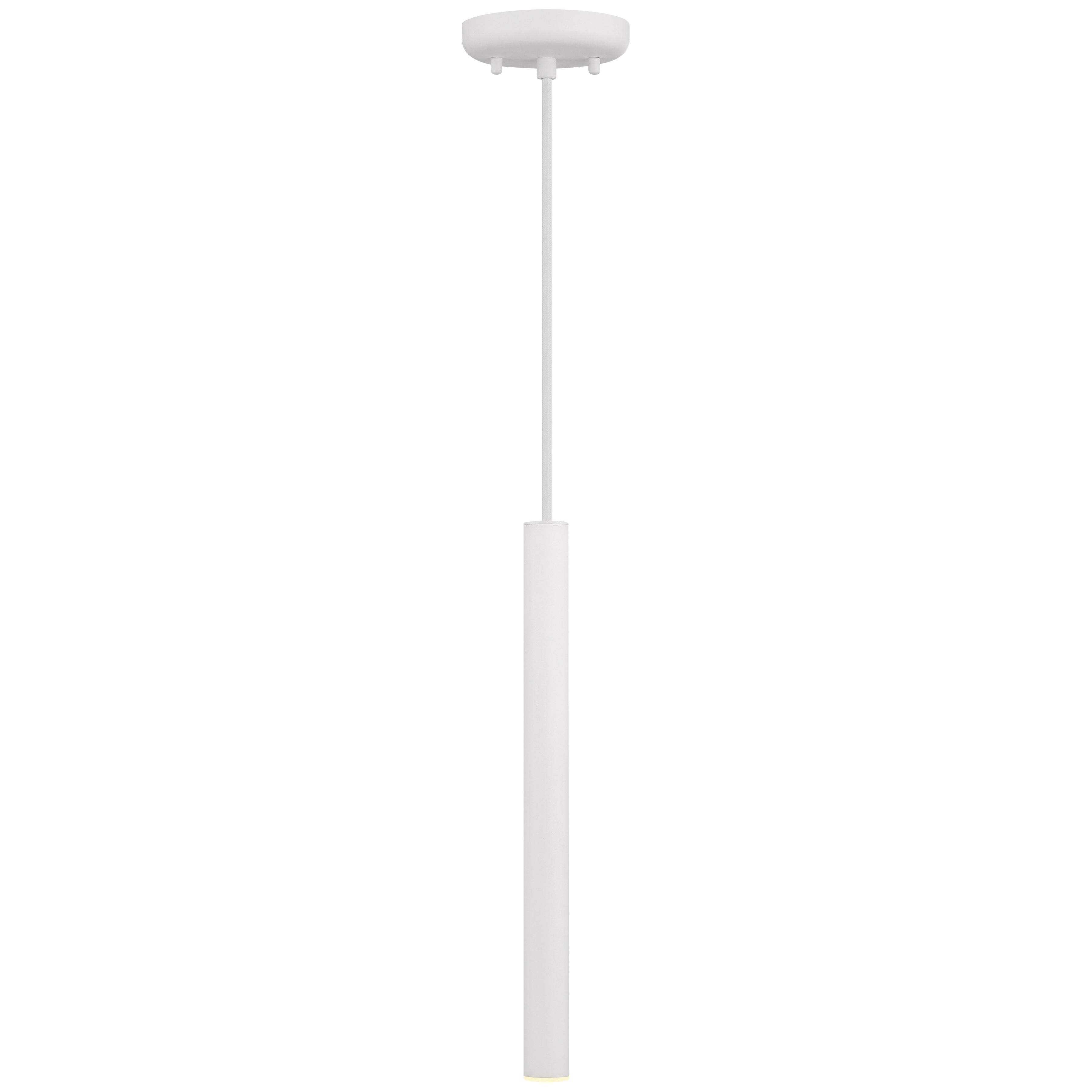 Pipeline LED Pendant, Matte White