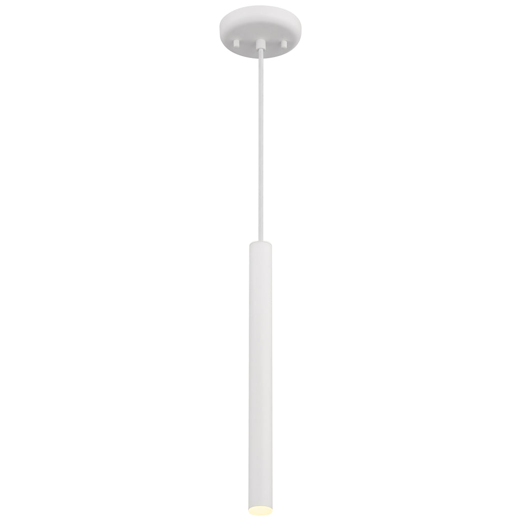 Pipeline LED Pendant, Matte White