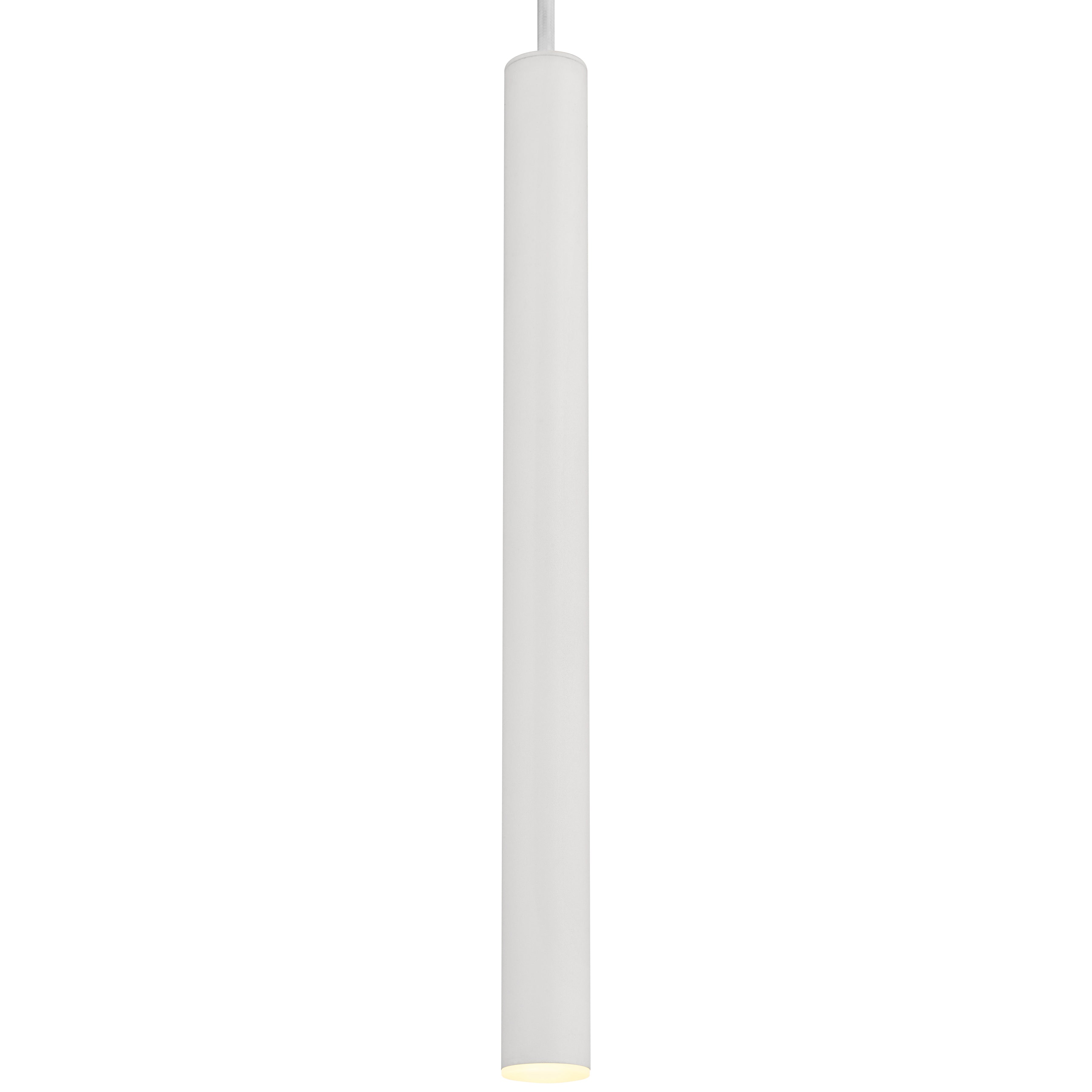 Pipeline LED Pendant, Matte White