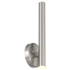 Pipeline LED Wall Sconce, Brushed Steel