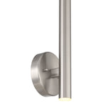 Pipeline LED Wall Sconce, Brushed Steel