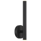 Pipeline LED Wall Sconce, Matte Black