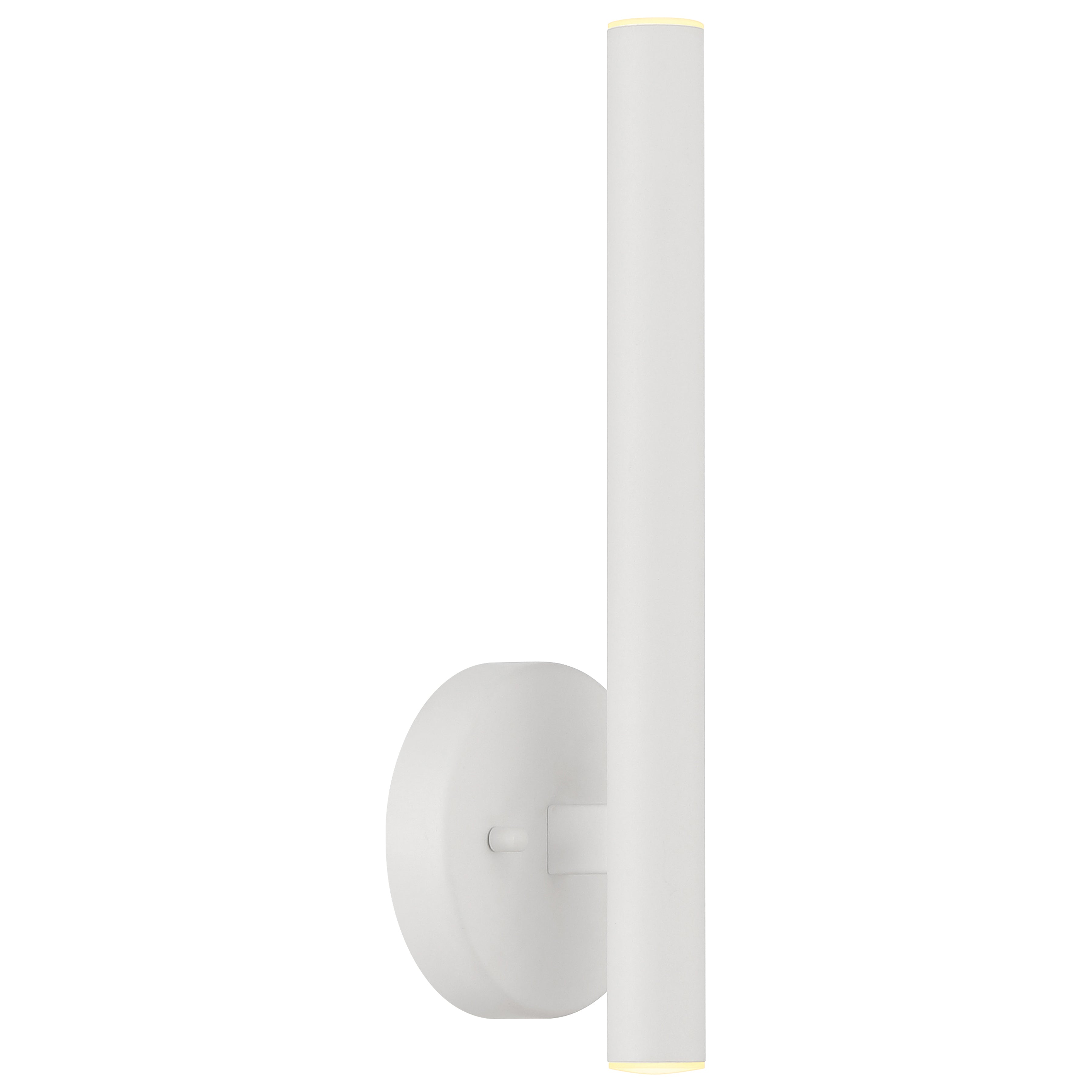 Pipeline LED Wall Sconce, Matte White