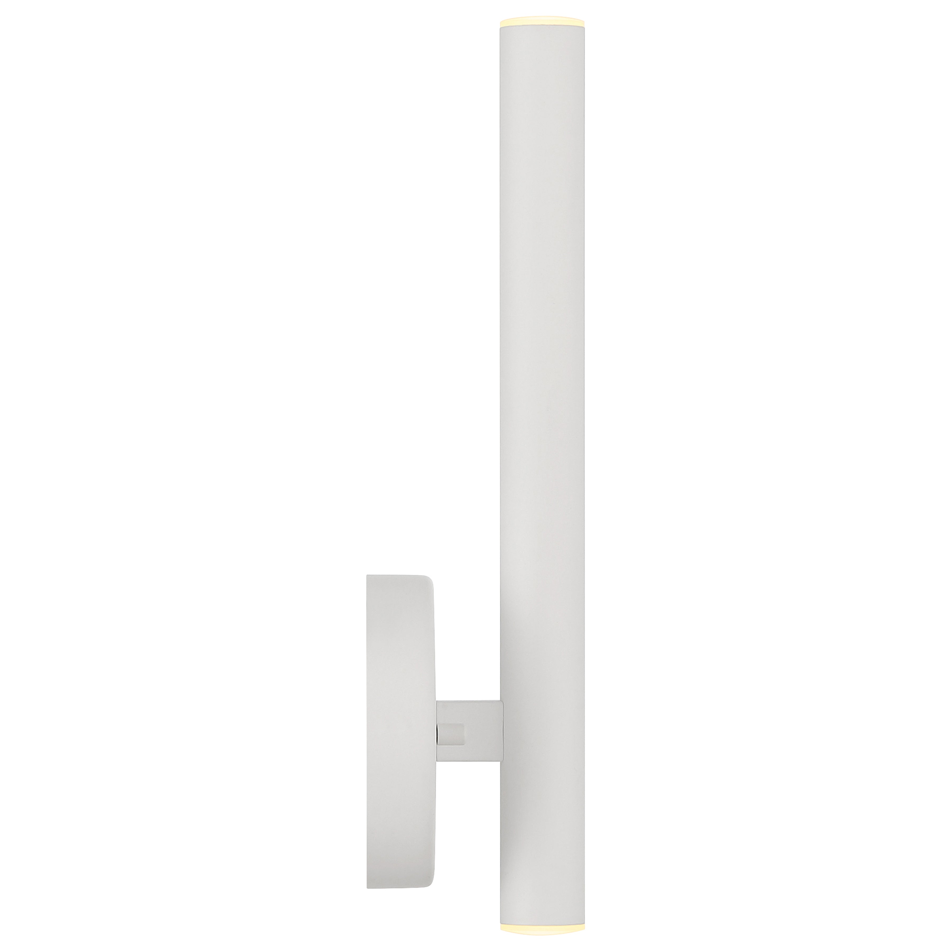Pipeline LED Wall Sconce, Matte White