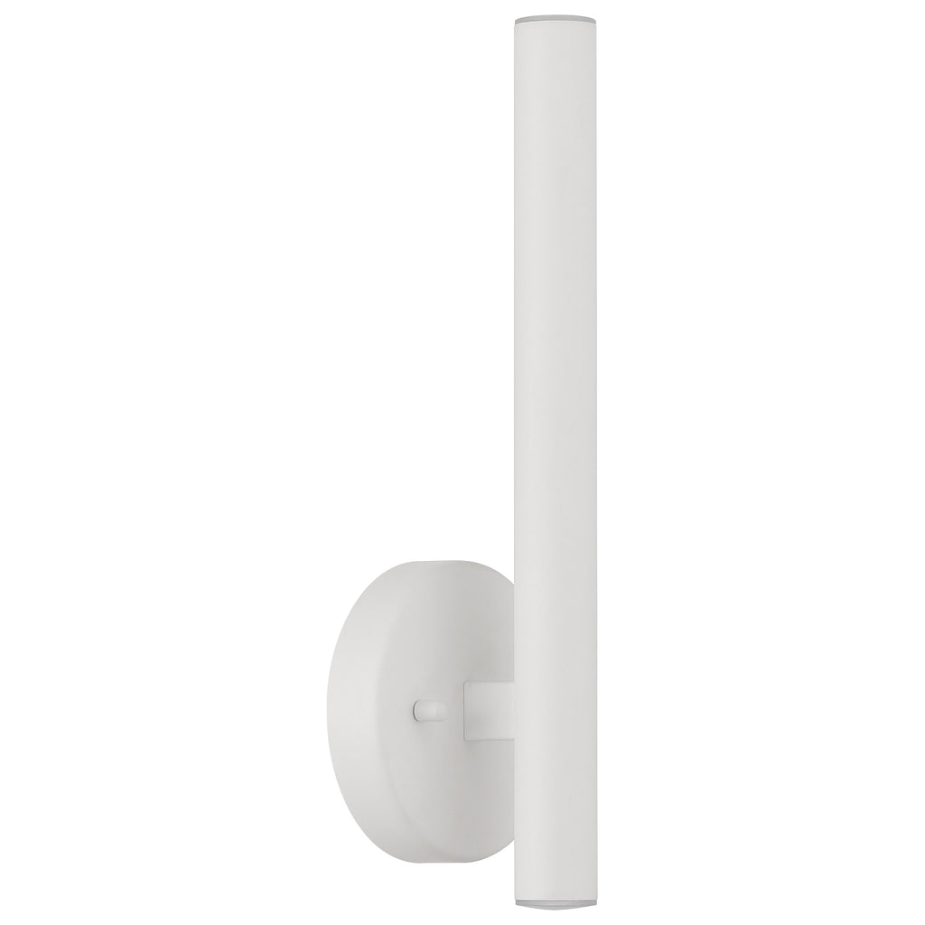 Pipeline LED Wall Sconce, Matte White