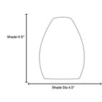 Access Lighting Sherry Glass Shade, Opal Glass, image 2