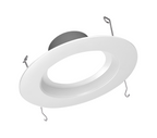 10W LED Recessed Fixture (DCR), 3000K, White