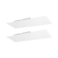 GKOLED 40W Selectable 1x4 LED Flat Panel — Emergency Battery Backup  (2-Pack)