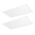 GKOLED 40W Selectable 2x4 LED Flat Panel — Emergency Battery Backup  (2-Pack)