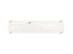 The GKOLED 30W Selectable LED Recessed Panel — 1x4 is shown from below, featuring a rectangular white design with a metal casing and visible mounting brackets, set against a plain white background.