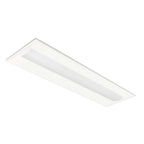 The GKOLED 30W Selectable LED Recessed Panel — 1x4 is a rectangular white ceiling light fixture with a recessed center panel, designed for installation in drop ceilings or commercial settings.