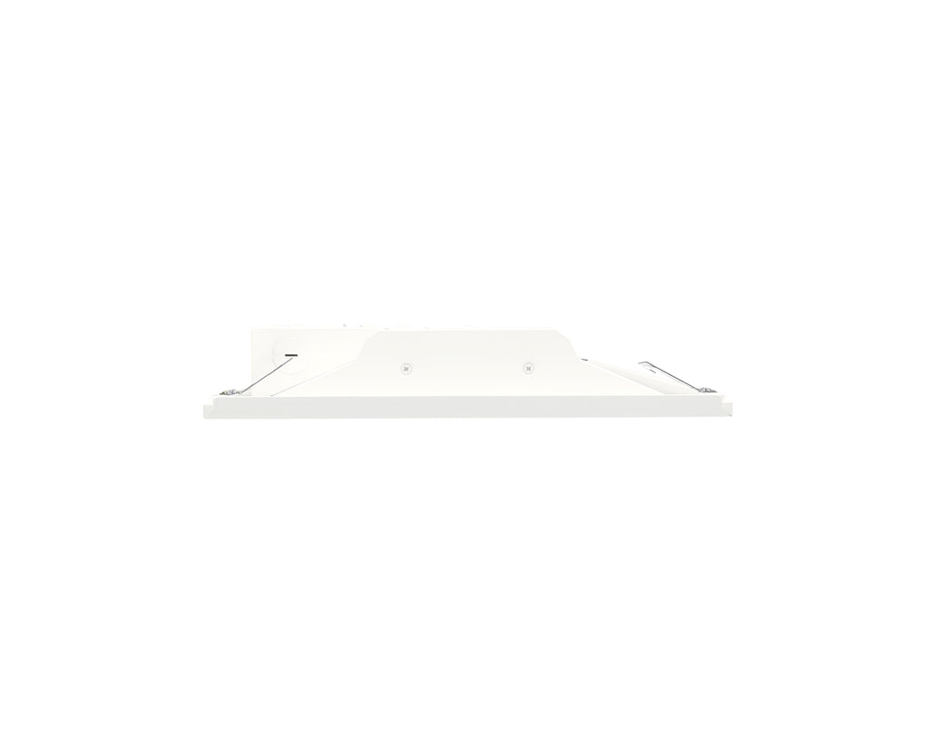 The GKOLED 30W Selectable LED Recessed Panel — 1x4 features a rectangular white flat panel design and is photographed against a plain white background.