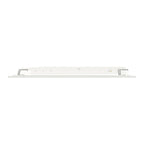 A side view of the GKOLED 30W Selectable LED Recessed Panel — 2x2, a white rectangular flat panel ceiling light fixture, displayed against a plain white background.