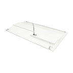 The GKOLED 35W Selectable LED Recessed Panel — 2x4 is shown from the back, featuring exposed wiring and visible mounting brackets.