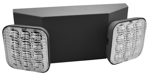 2W LED Emergency Light — Black