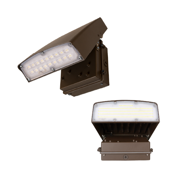 124W Selectable LED Wall Mount Fixture