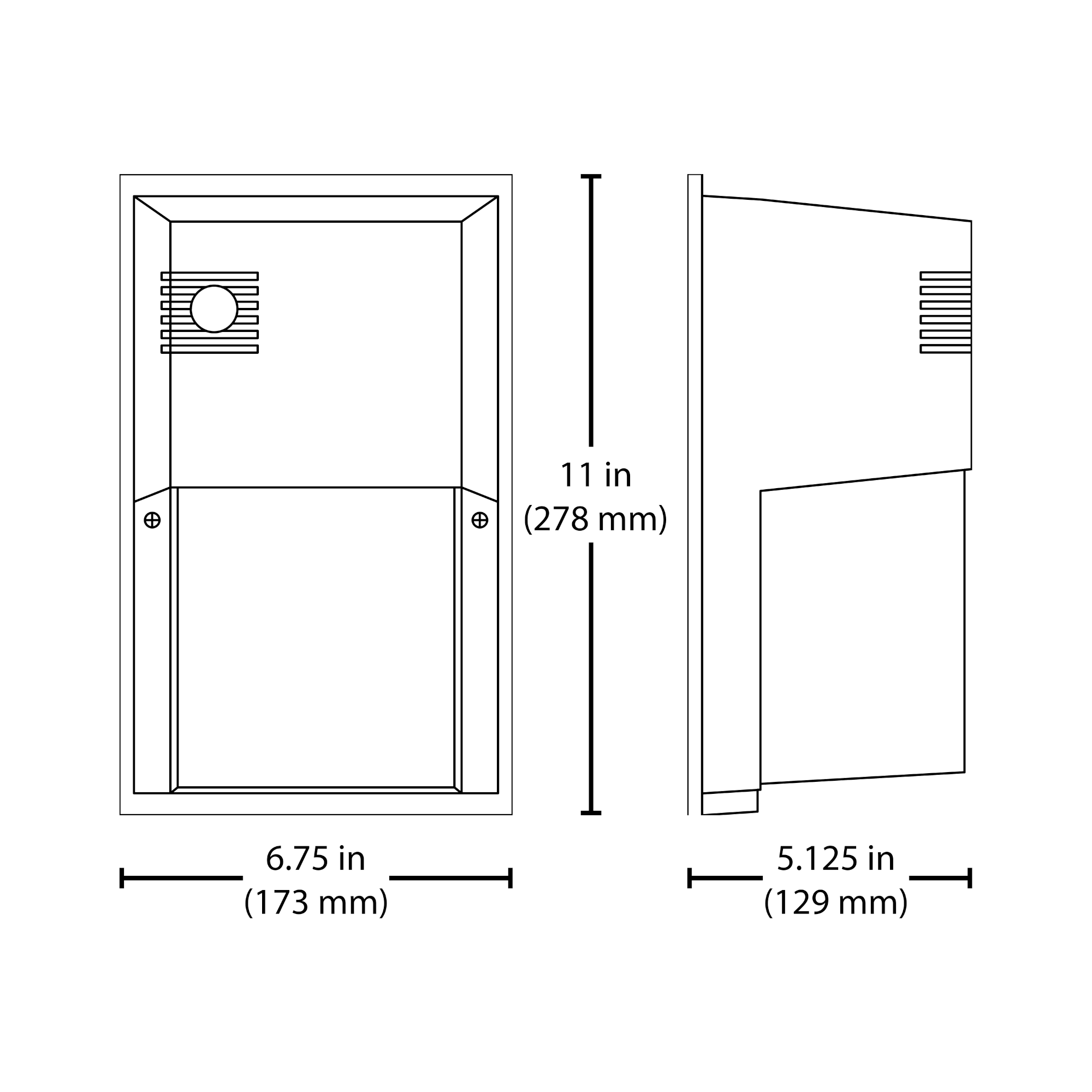 29W LED Wall Mount Fixture
