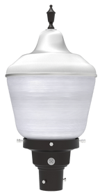 GradeONE 70W Selectable LED Acorn Post-Top — Type V — Clear Cap