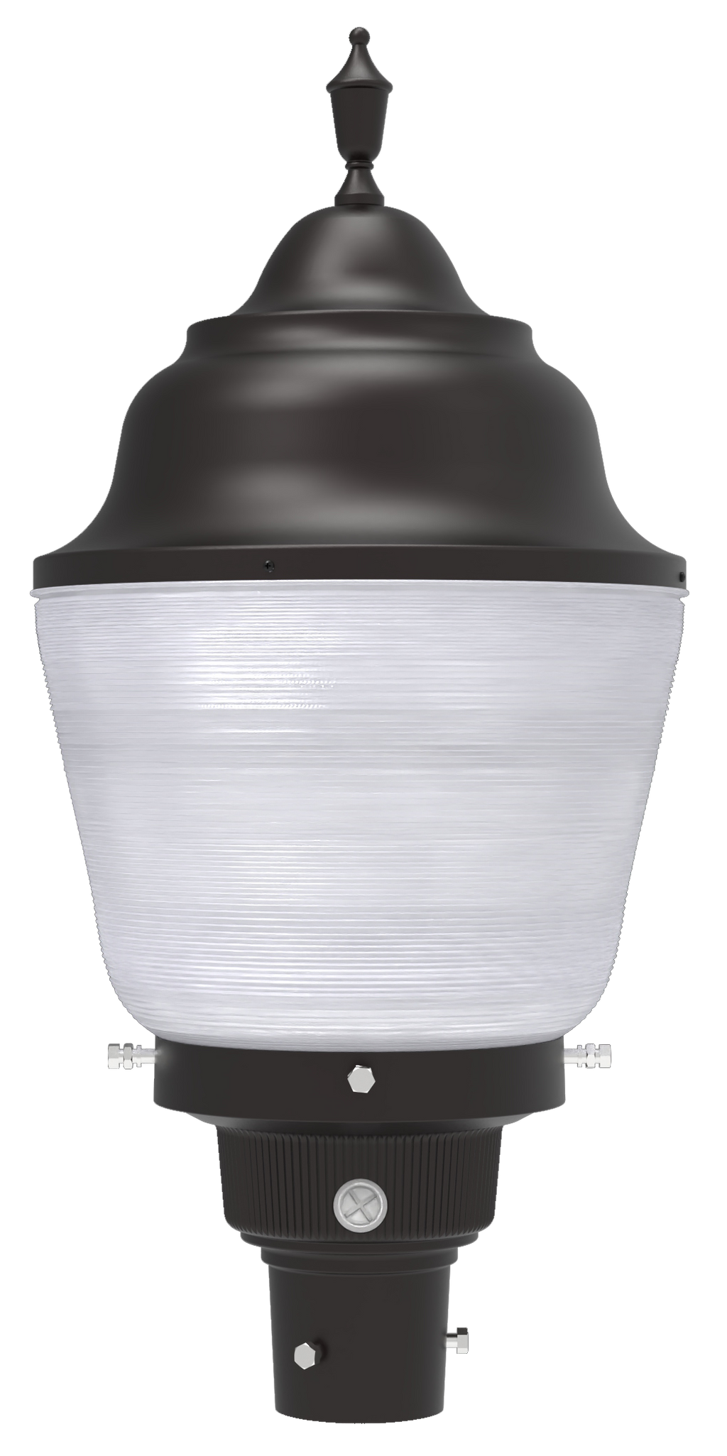 GradeONE 70W Selectable LED Acorn Post-Top — Type V — Black Cap, image 2