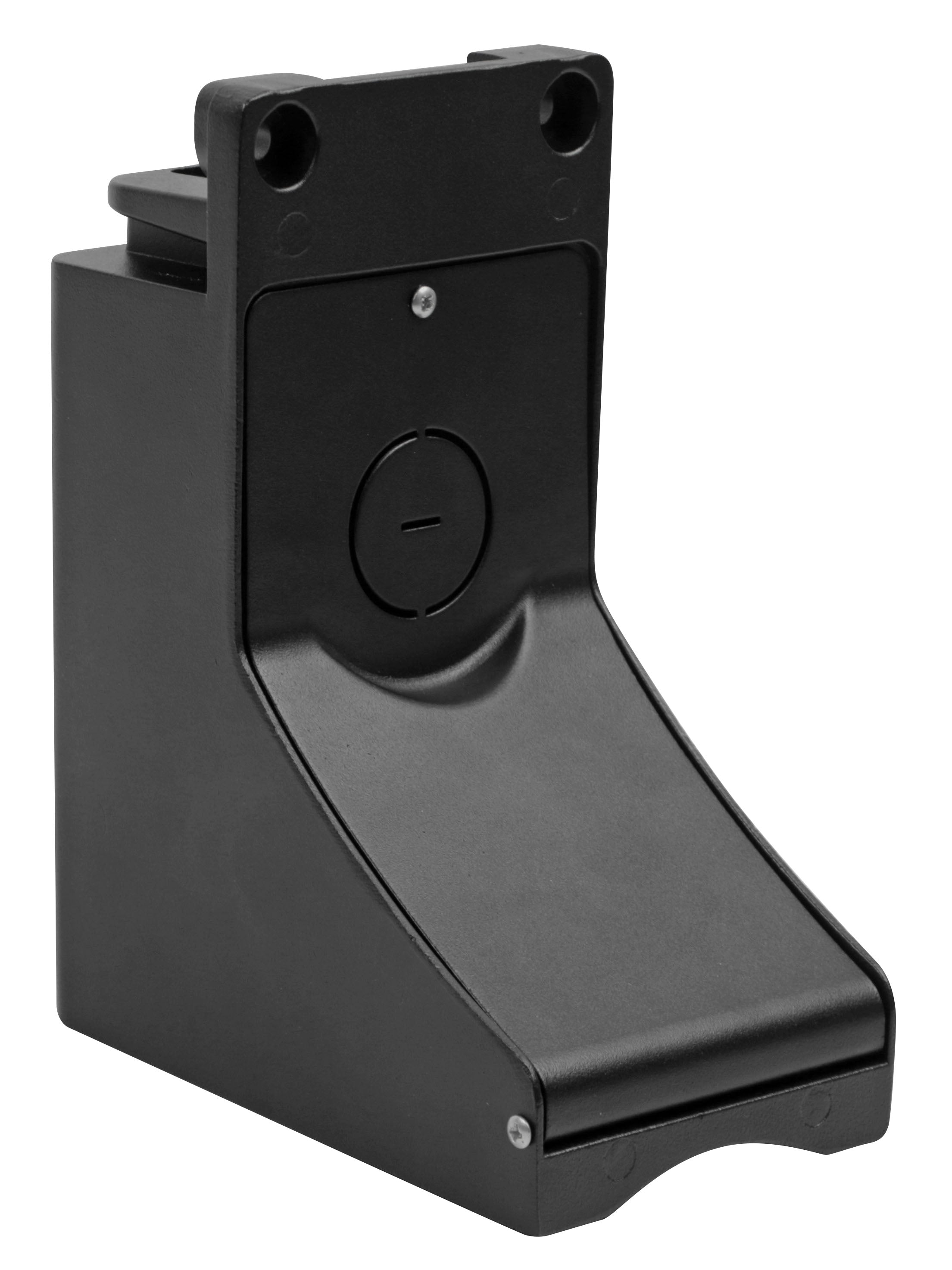 Area Light Pole Mount 6" Black