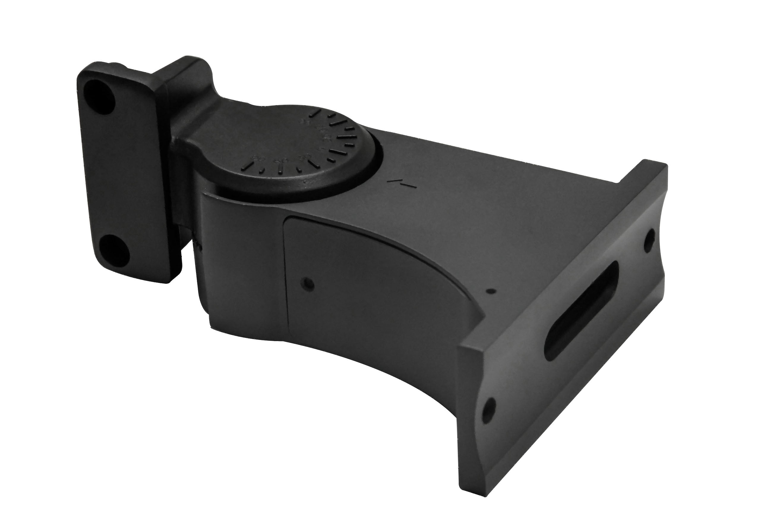 Area Light Adjustable Pole Mount 8" Black