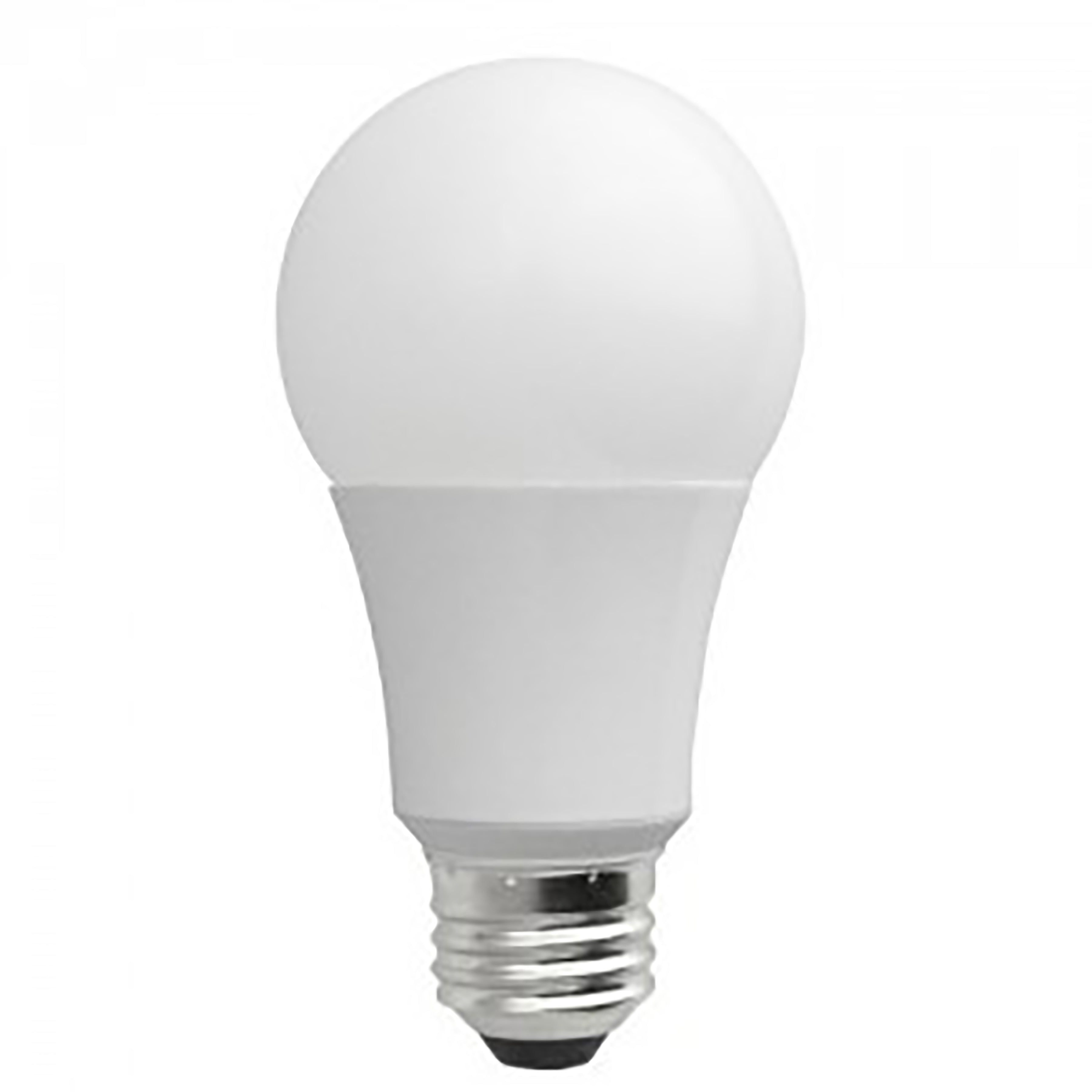 A Bulb 120v Title 20 Compliant LED light bulb by Access Lighting, featuring a standard screw base, is photographed against a plain white background.