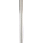 Access Lighting Extension Rod 16 Inch Rod with Nipple, Brushed Steel