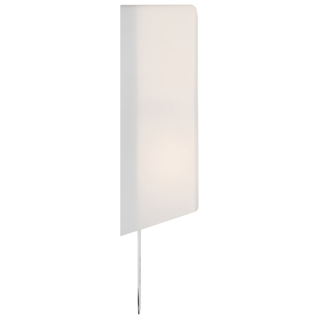 Décor 2 Light Indoor LED Address Light with Braille, Brushed Steel