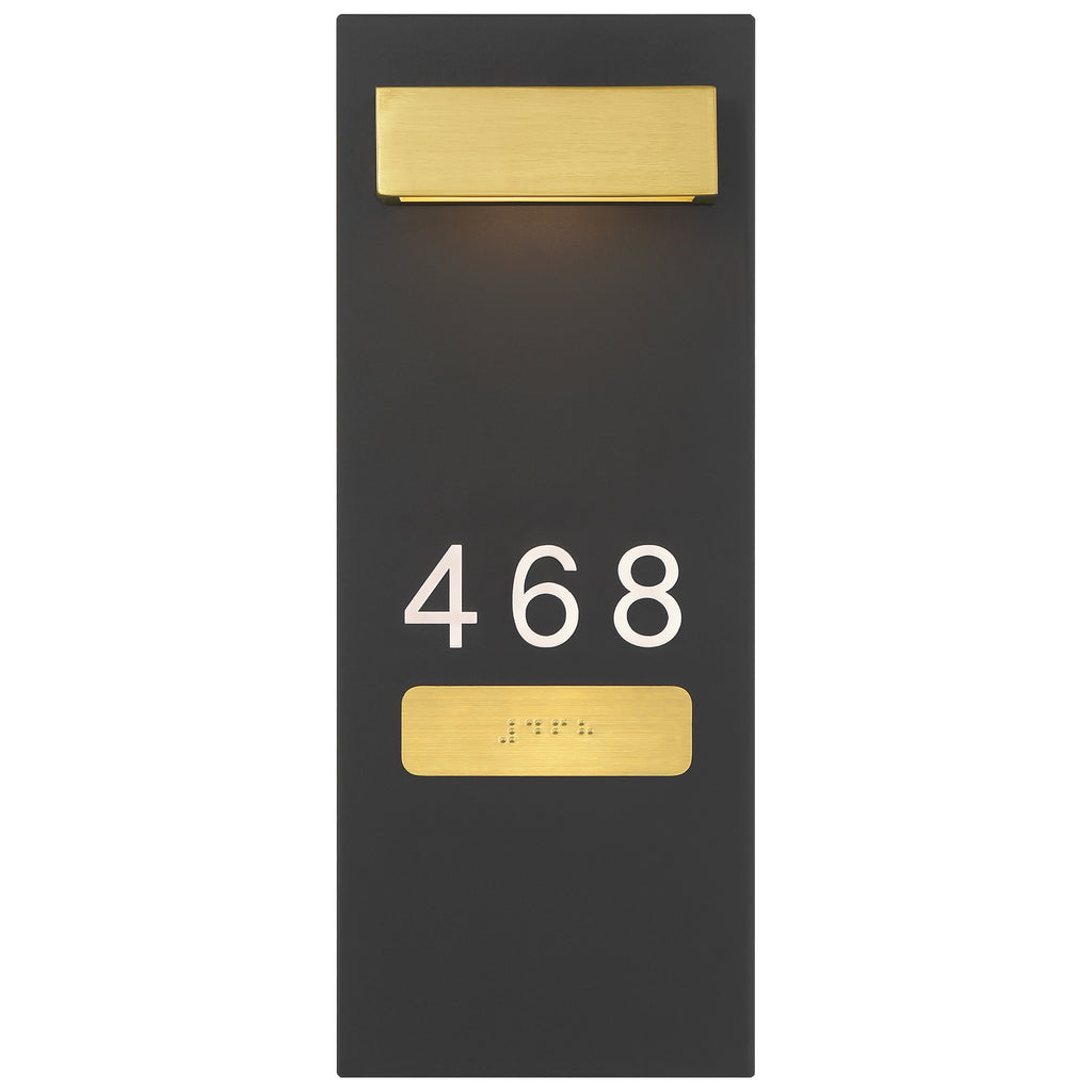 Marka Indoor LED Address Light with Braille