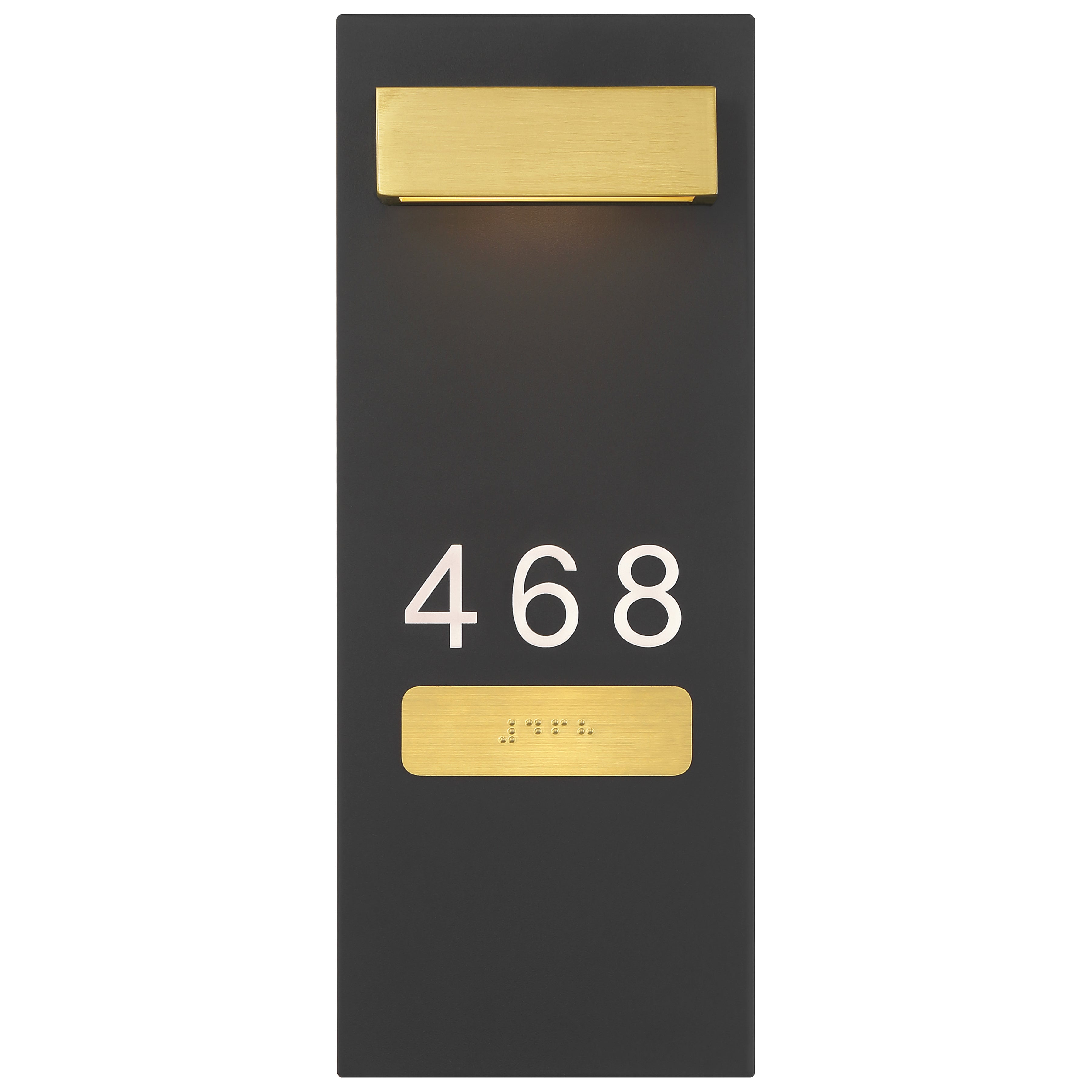 Marka Indoor LED Address Light with Braille