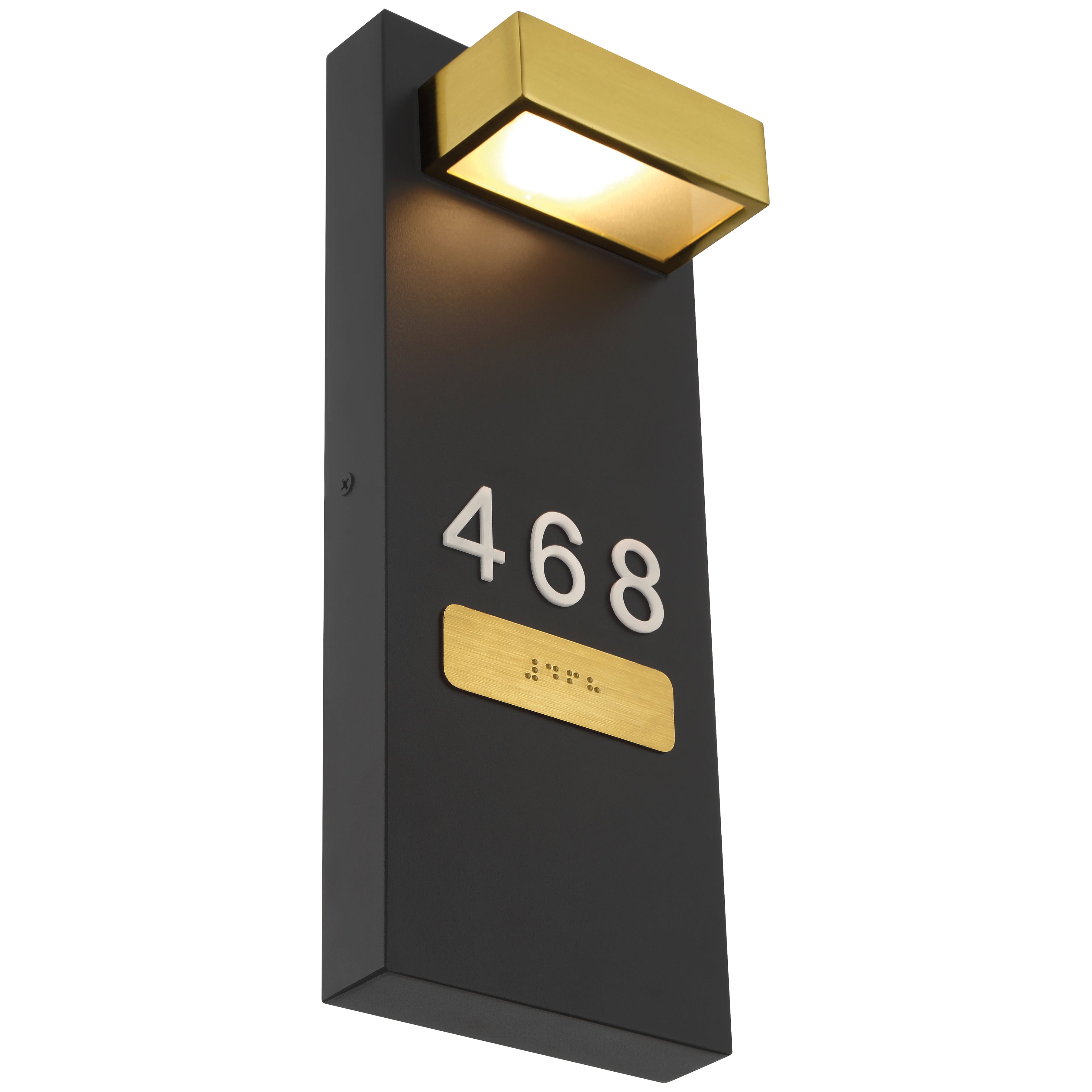Marka Indoor LED Address Light with Braille