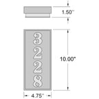 Access Lighting Numero Indoor LED Address Light, image 8