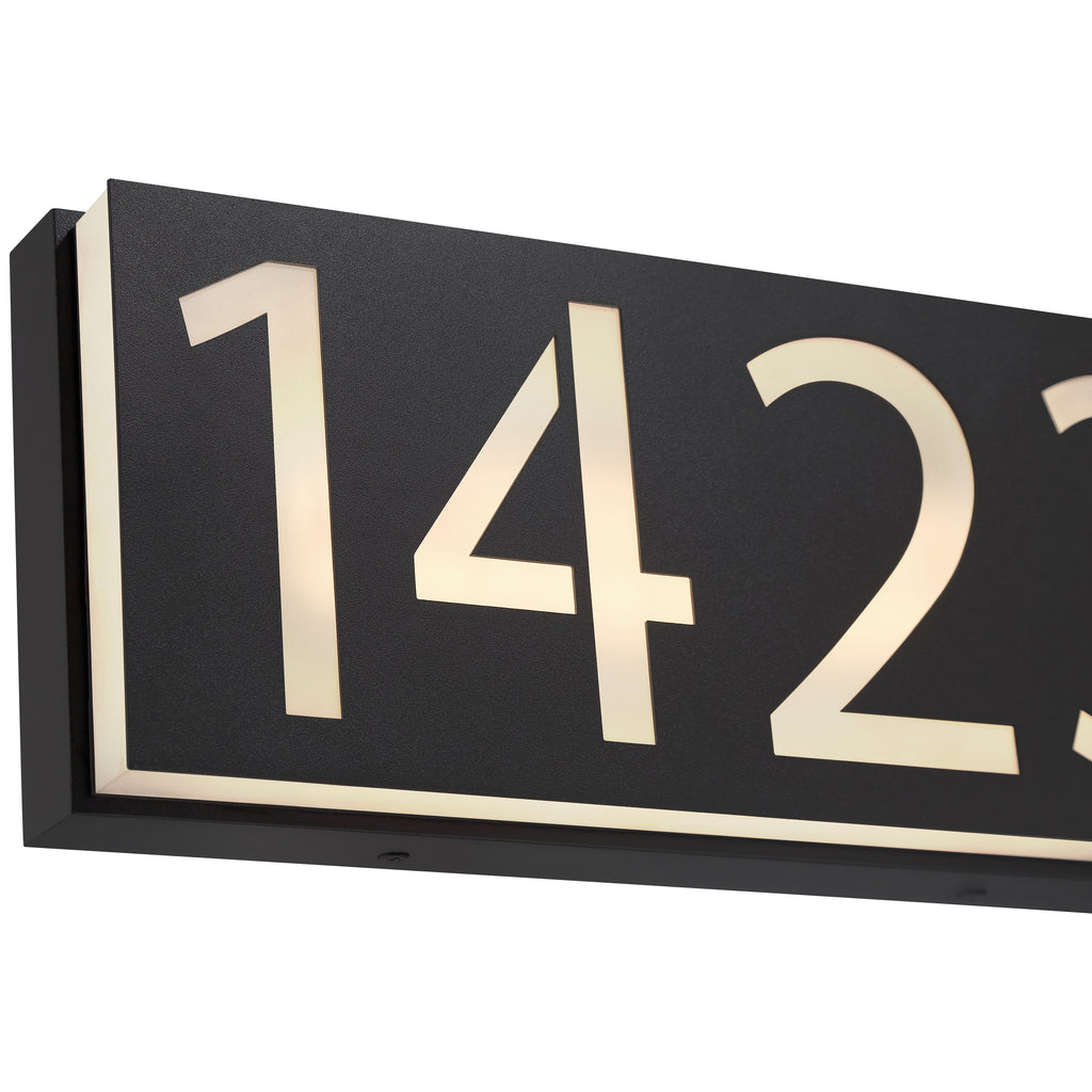 Numero Wet Outdoor LED Address Light