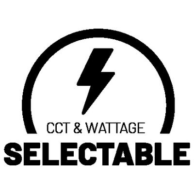 CCT and wattage selectable